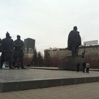 Photo taken at Площадь Ленина by Eugen G. on 4/21/2013