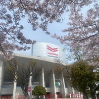 Photo taken at Yanmar Stadium Nagai by Yoshiro T. on 4/6/2024