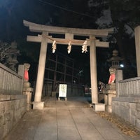 Photo taken at 山阪神社 by Yoshiro T. on 3/16/2018