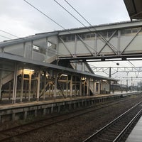 Photo taken at Etchū-Daimon Station by Yoshiro T. on 10/28/2017