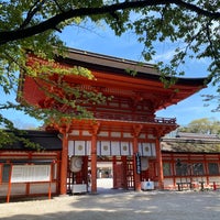 Photo taken at Shimogamo-Jinja Shrine by Yoshiro T. on 4/13/2024