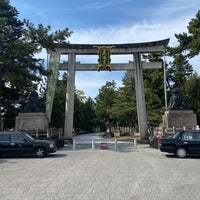 Photo taken at Kitano-Tenmangū Shrine by Yoshiro T. on 4/13/2024