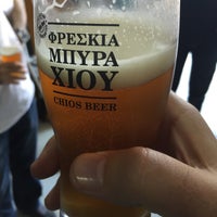 Foto tirada no(a) Chios Brewery por Gökçen Ö. em 11/14/2015