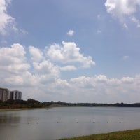 Photo taken at Bedok Reservoir Park (Rock Semicircle) by thumb on 4/24/2016