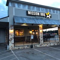 Photo taken at Mission BBQ by Jonathan G. on 7/16/2018
