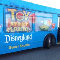 toy story bus disneyland