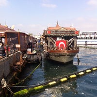 Photo taken at Tarihi Eminönü Balık Ekmek by Nehir Y. on 5/3/2013