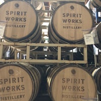Photo taken at Spirit Works Distillery by Cecilia N. on 9/21/2018