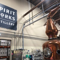 Photo taken at Spirit Works Distillery by Cecilia N. on 9/21/2018