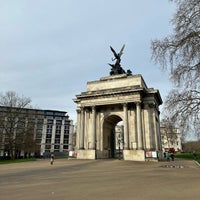 Photo taken at Wellington Arch by 🍂 on 2/27/2024