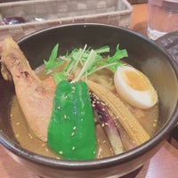 Photo taken at Soup Curry SHANTi by くぅろ く. on 3/23/2021