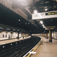 Photo taken at Bow Road London Underground Station by Микола Р. on 11/13/2016