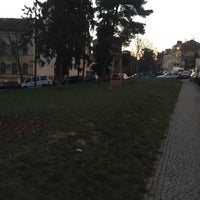 Photo taken at mini park u Svatoslavovy ulice by Jan M. on 3/27/2017
