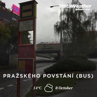 Photo taken at Pražského povstání (bus) by Jan M. on 10/8/2015