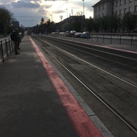 Photo taken at Thákurova (tram) by Jan M. on 4/18/2016
