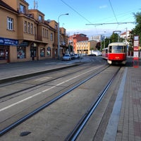 Photo taken at Kobylisy (tram) by Jan M. on 5/10/2019