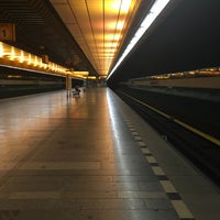 Photo taken at Metro =B= Radlická by Jan M. on 12/2/2016