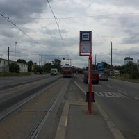 Photo taken at Teplárna Michle (tram, bus) by Jan M. on 6/25/2017