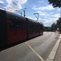 Photo taken at Čechův most (tram) by Jan M. on 6/10/2017