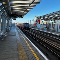 Photo taken at Royal Albert DLR Station by Jan M. on 1/19/2023