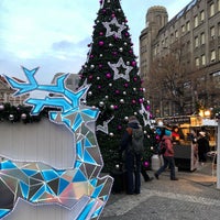 Photo taken at Christmas Market at Wenceslas Square by Jan M. on 12/16/2018