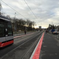 Photo taken at Thákurova (tram) by Jan M. on 12/7/2015