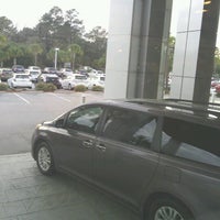 Photo taken at Stokes Toyota Beaufort by Melissa C. on 2/27/2013