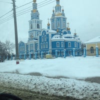 Photo taken at Всехсвятский Храм by Сагиева Л. on 1/3/2015