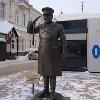 Photo taken at Памятник Николаю Платоновичу Путинцеву by Raneta C. on 3/12/2013