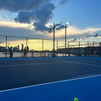Photo taken at Hudson River Park Tennis Courts by Catherine C. on 7/11/2023