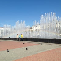 Photo taken at Lenin Square by 🌺Юля on 5/15/2013