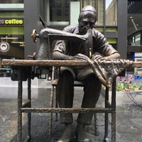 Photo taken at The Garment Worker Statue by Lindsay F. on 4/23/2016