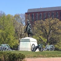 Photo taken at Lafayette Square Park by Lindsay F. on 4/16/2016