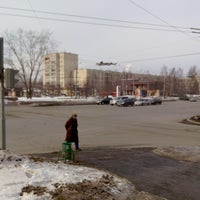 Photo taken at Ибрагимова-Волгоградская by Vladimir N. on 2/16/2013