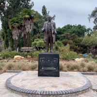 Photo taken at Griffith Jenkins Griffith Statue by René B. on 3/11/2019