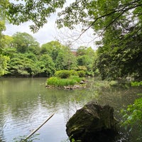 Photo taken at Sanshiro Pond by 北 極. on 4/29/2023