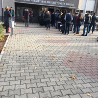 Photo taken at Halil Bayraktar Sağlık Hizmetleri Meslek Yüksekokulu by Fatih I. on 11/19/2017