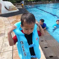 Photo taken at PIK FIT Club House swimming pool by Anugrah W. on 1/12/2013