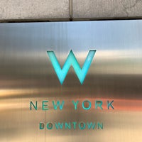 Photo taken at W New York - Downtown by バンブー on 5/25/2019