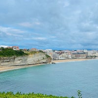 Photo taken at Phare de Biarritz by Ekaterina on 7/25/2023