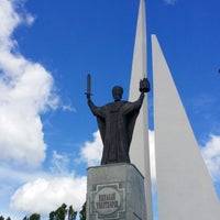 Photo taken at Памятник Николаю Чудотворцу by Andy K. on 6/23/2014