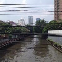 Photo taken at Mit Samphan 2 Bridge by Yada J. on 10/24/2013