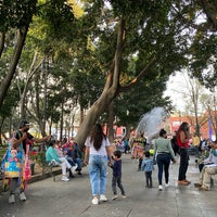 Photo taken at Jardín Centenario by Ana P. on 12/6/2021