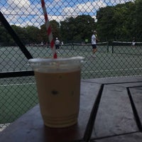 Photo taken at Regent&#39;s Park Tennis Courts by Alwaleed on 8/8/2018