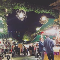 Photo taken at Union sq Christmas Market by Gretel T. on 12/7/2015