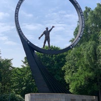 Photo taken at Памятник землякам-космонавтам by Vasiliy G. on 6/24/2021