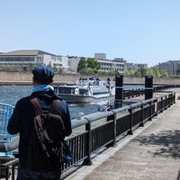 Photo taken at 東京水辺ライン 神谷船着場 by AM I. on 4/23/2024