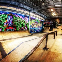 Снимок сделан в GardenSK8 Indoor Skatepark пользователем Bossman 2/12/2014