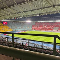 Photo taken at Ernst-Happel-Stadion by Abdulrahman on 10/13/2023