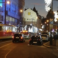 Photo taken at Bílá labuť (tram, bus) by Karel K. on 12/18/2023